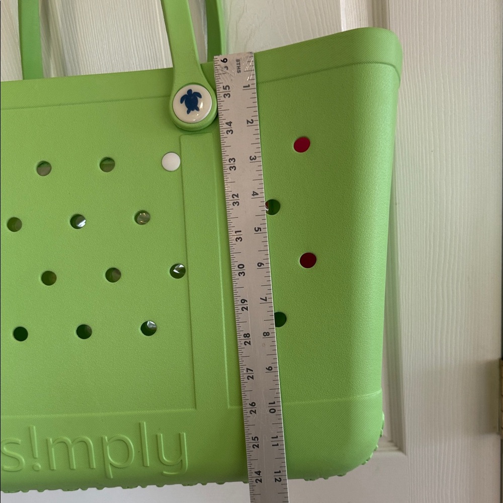 Green Tote Bag - Picture 3 of 7